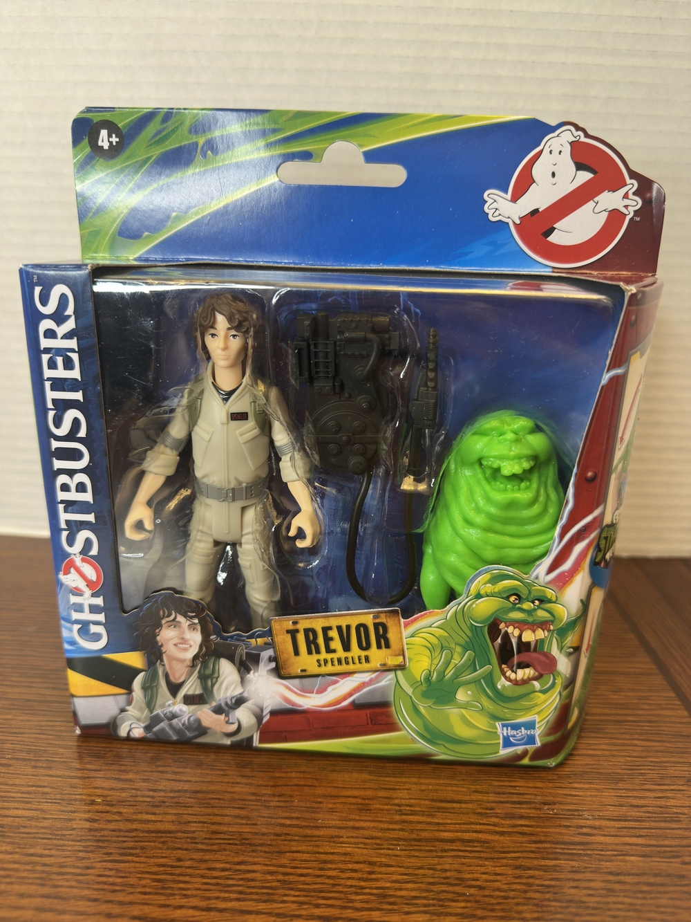 Ghostbusters Trevor Spengler Action Figure with Slimer - Picture 2 of 5